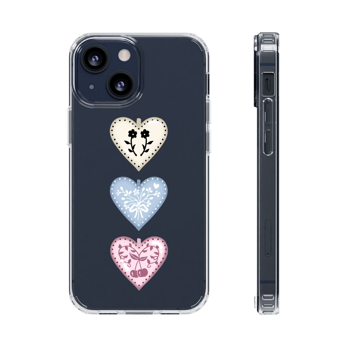 Porcelain locket phone case