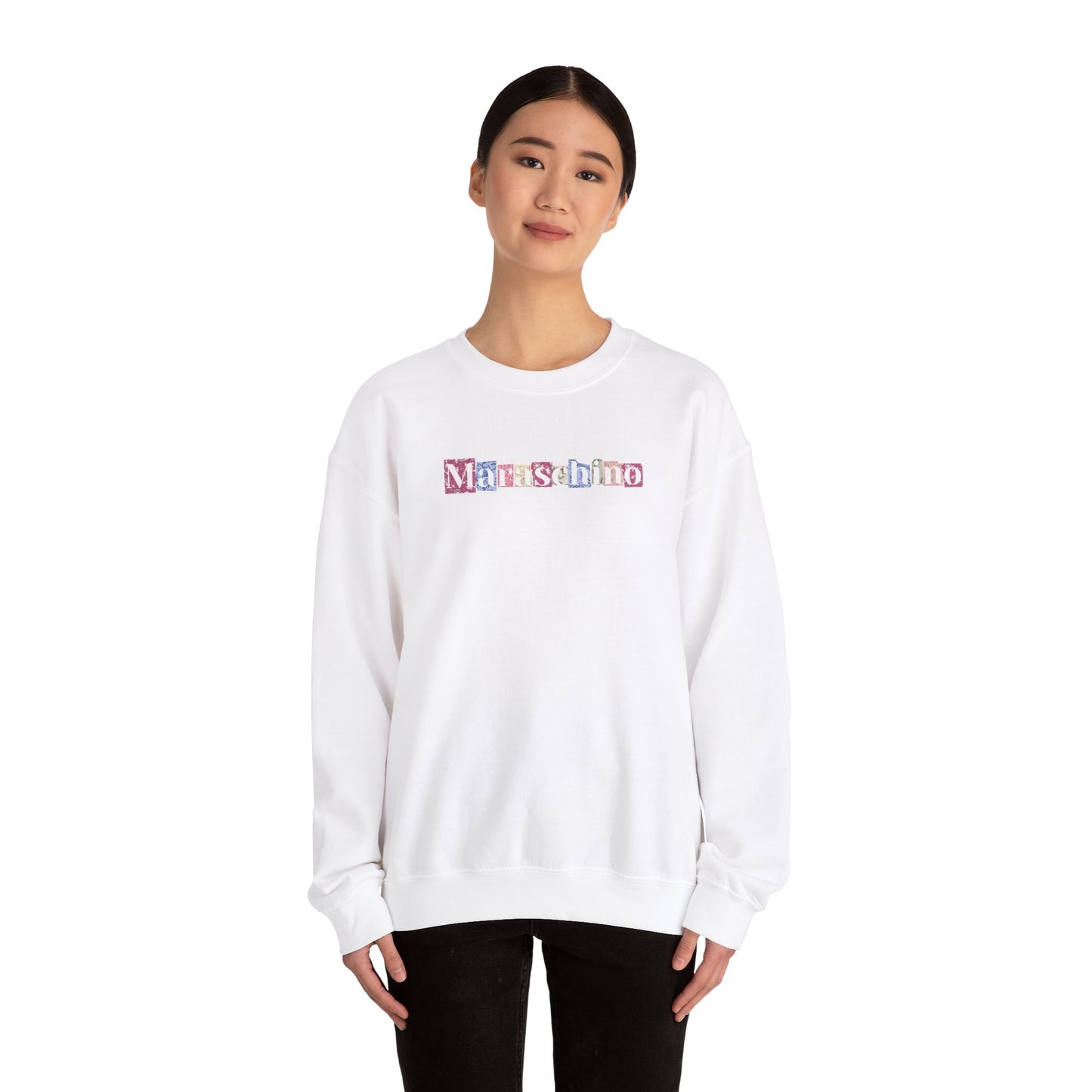 Maraschino Scrapbook Crewneck