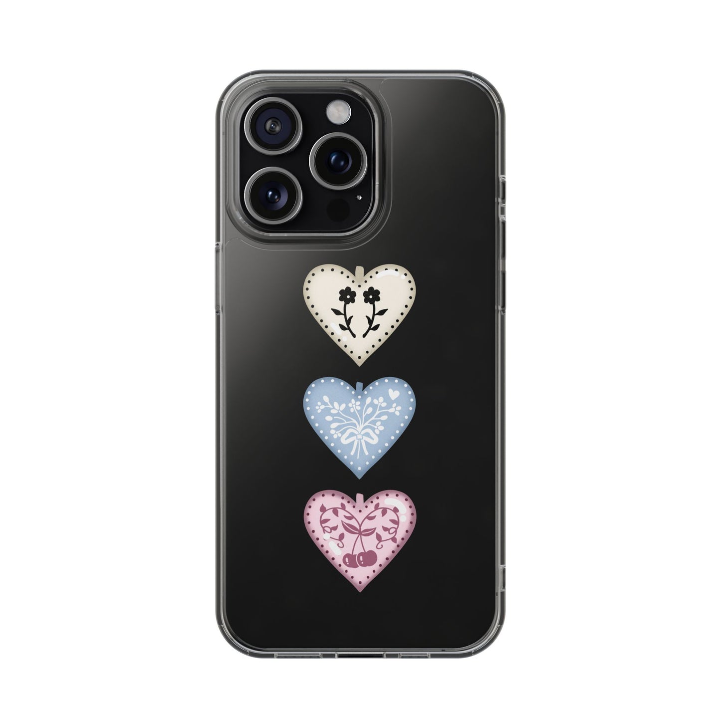 Porcelain locket phone case