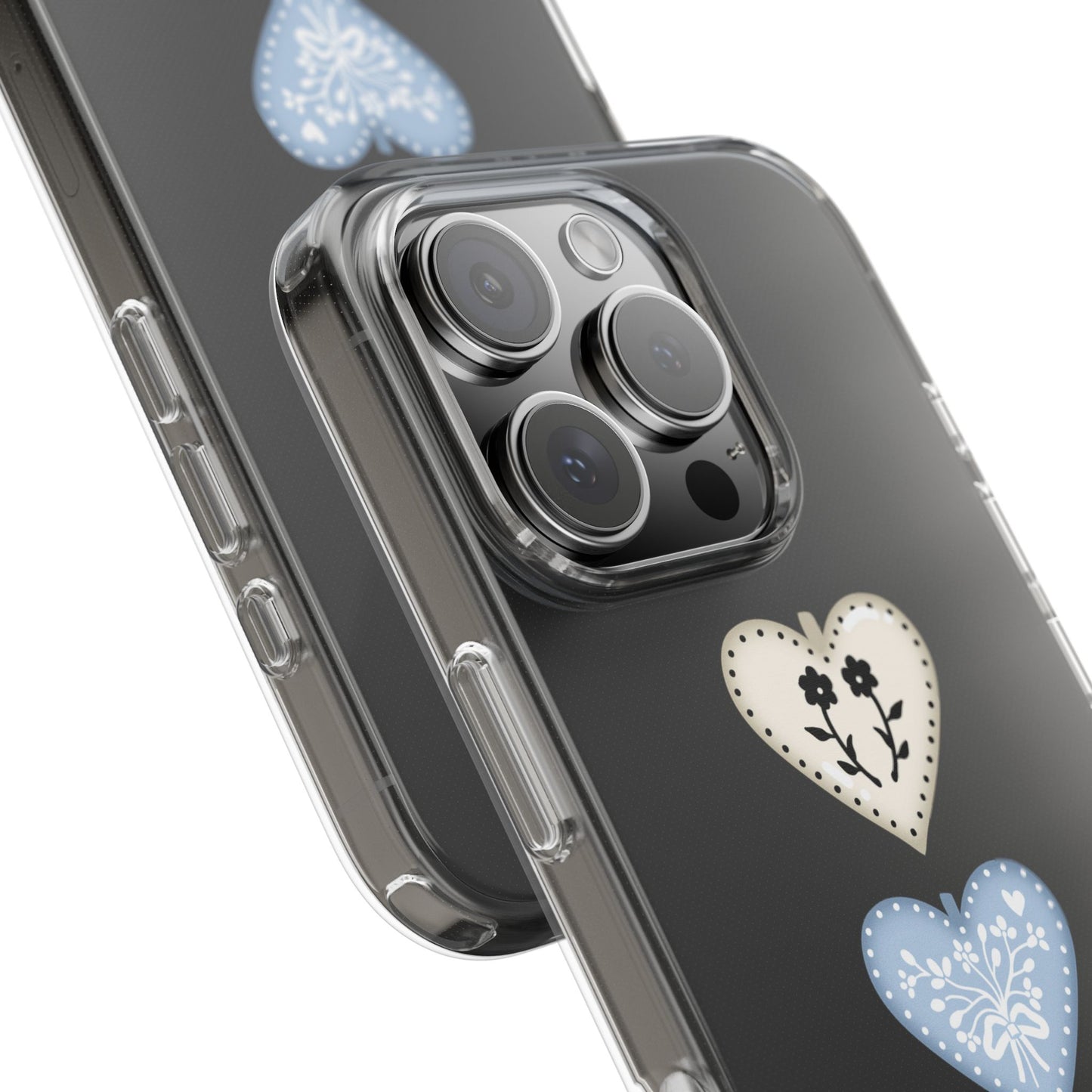 Porcelain locket phone case