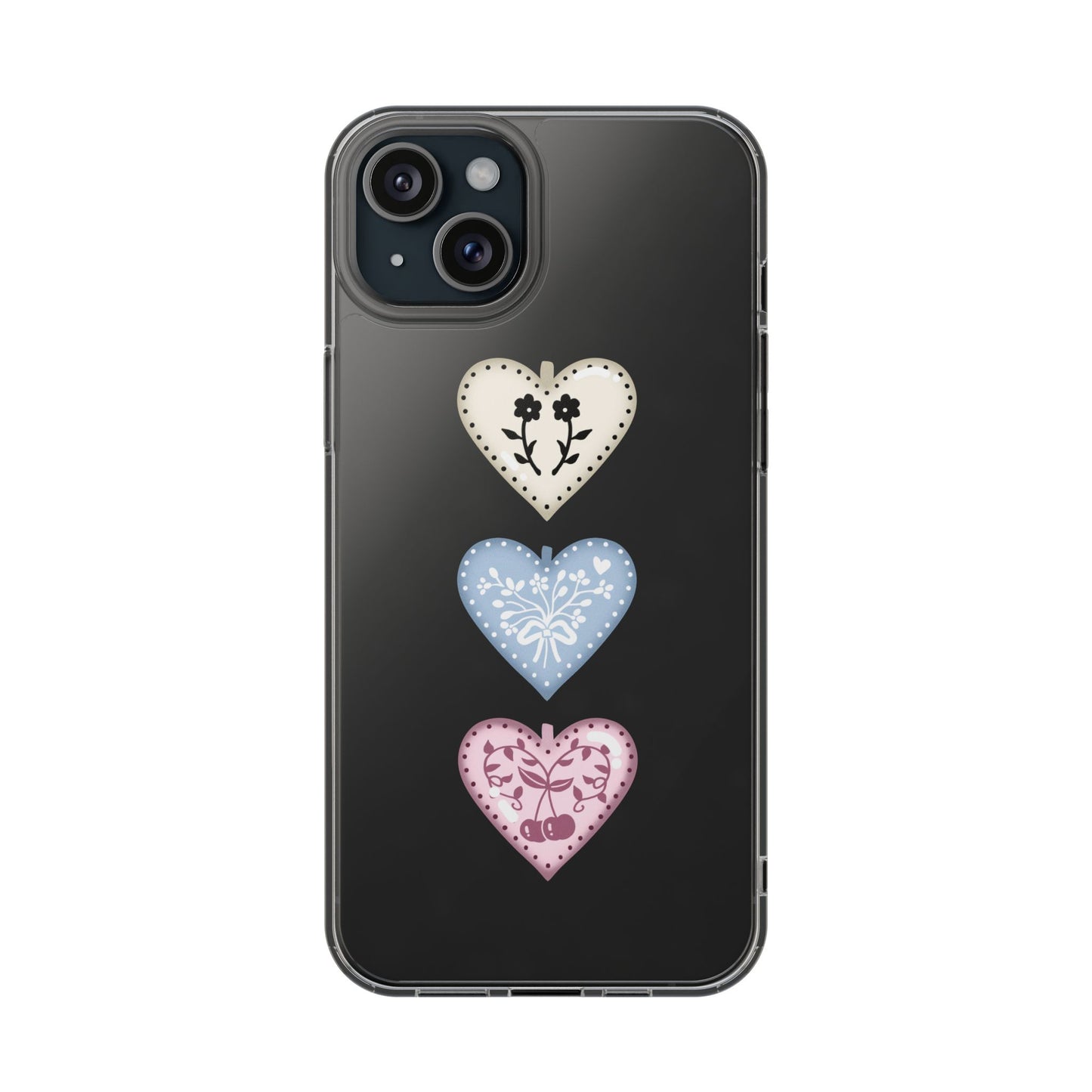 Porcelain locket phone case
