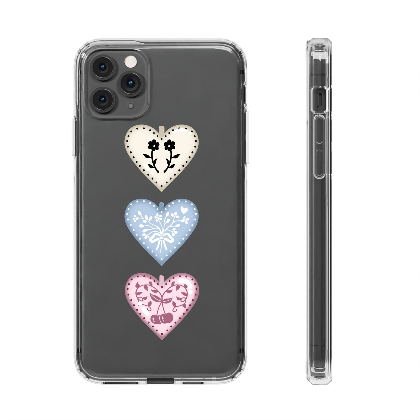 Porcelain locket phone case
