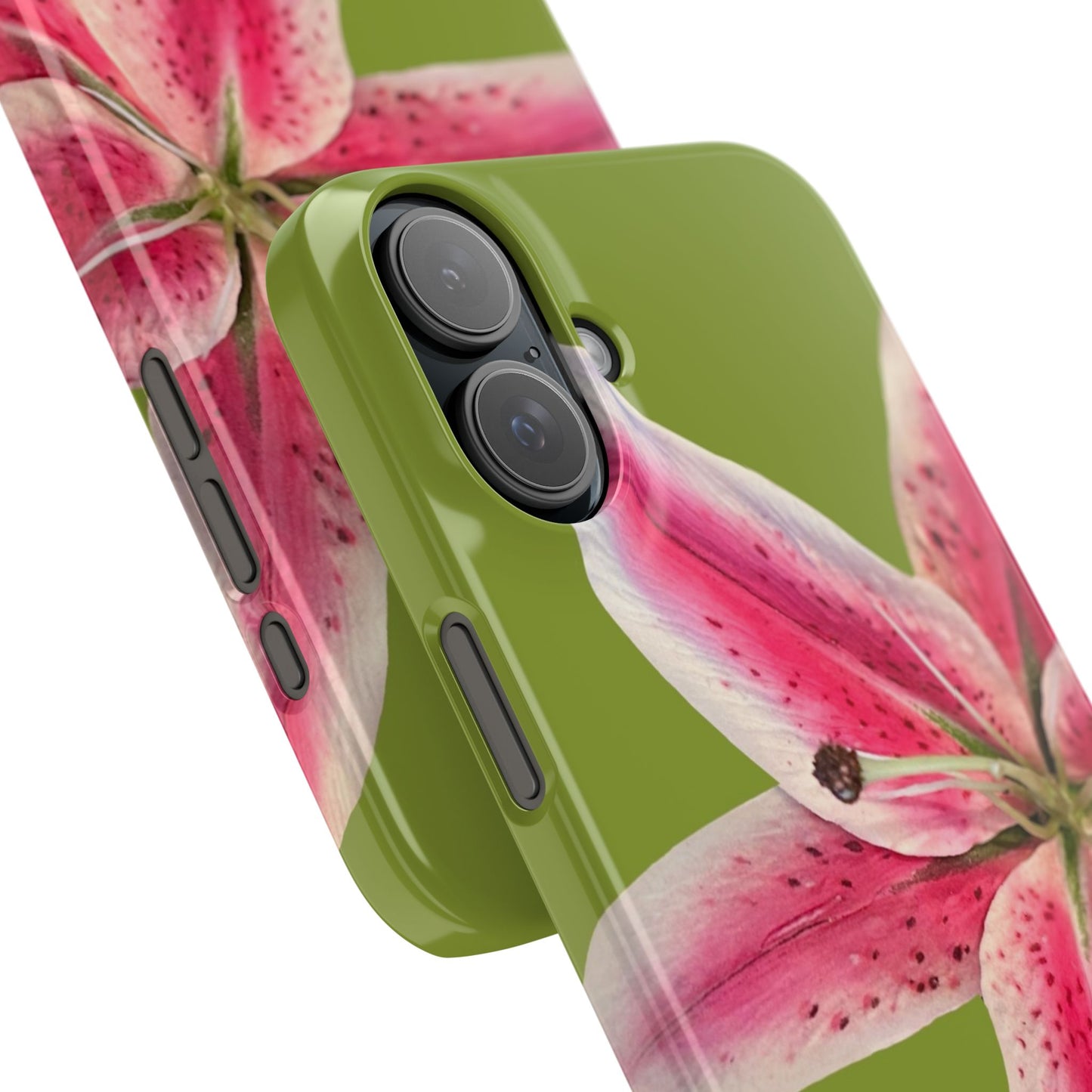 Green Lily Phone Case