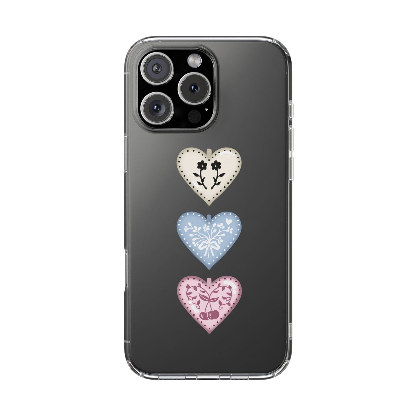 Porcelain locket phone case