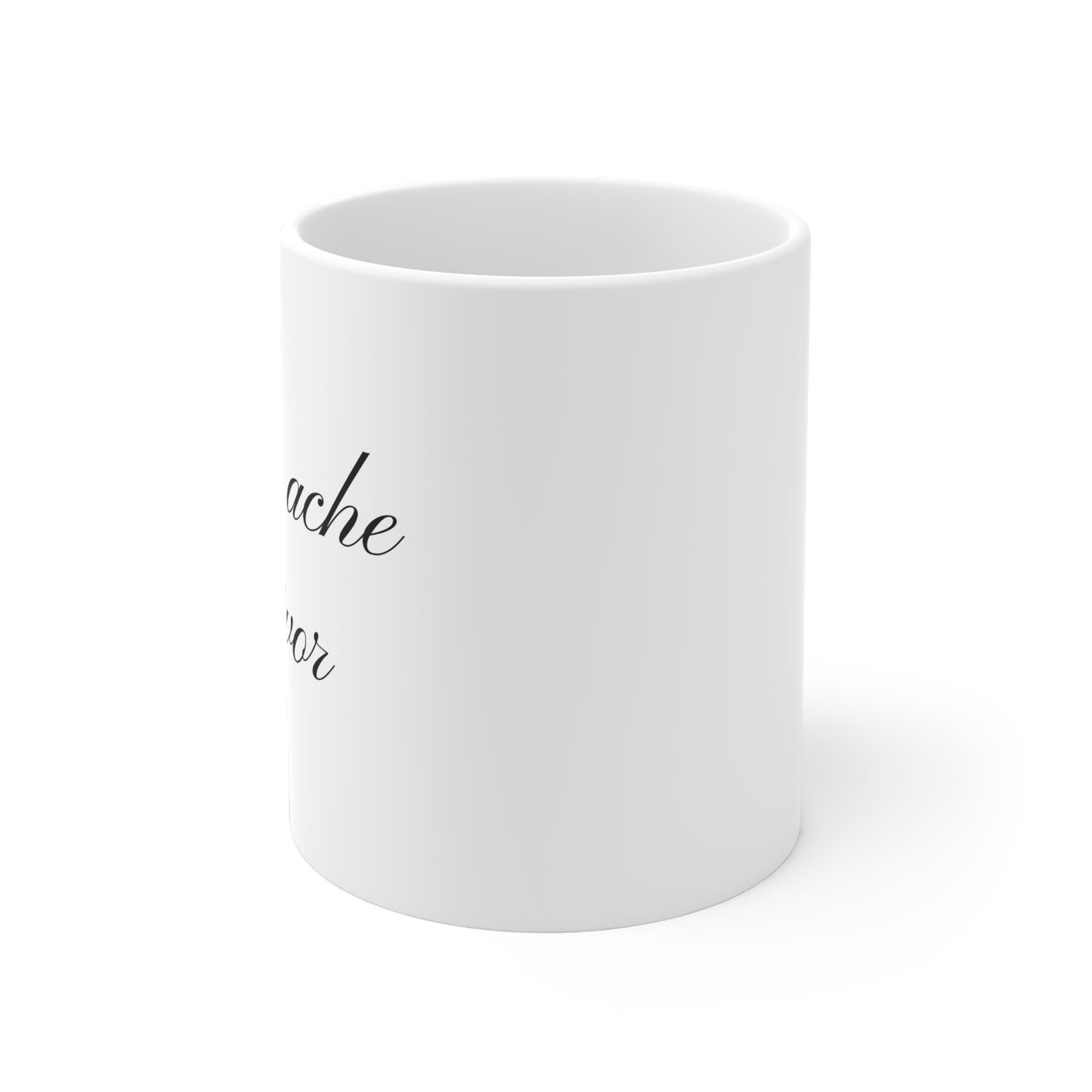 tummy ache survivor mug 11 oz