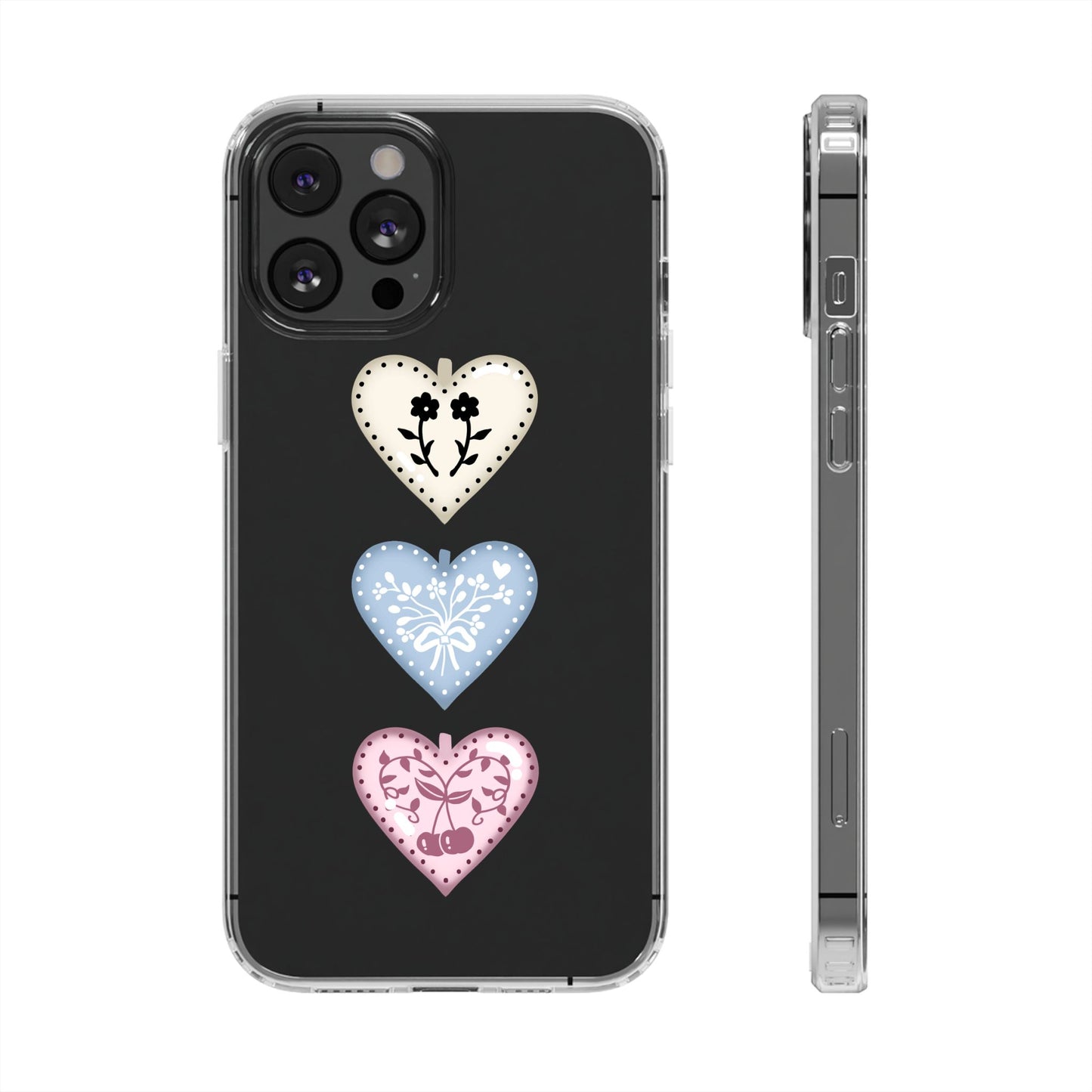 Porcelain locket phone case