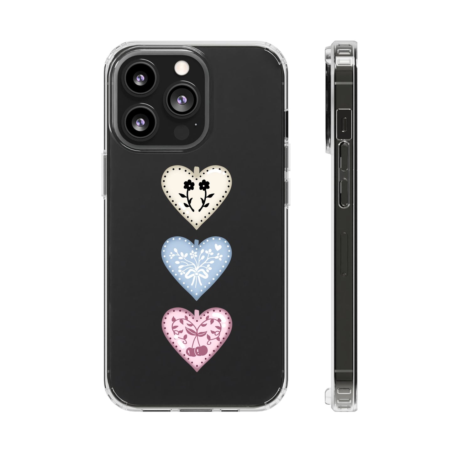 Porcelain locket phone case