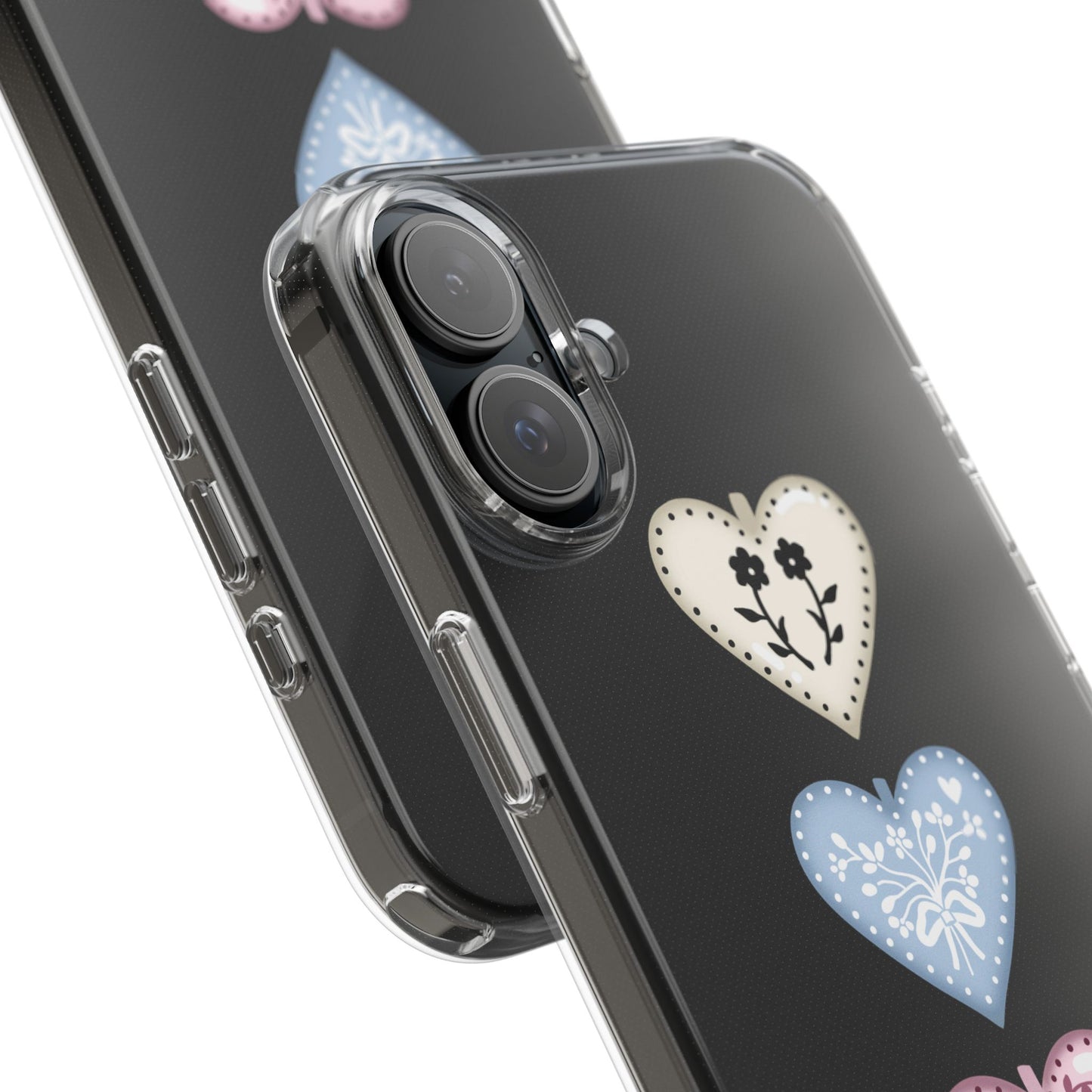 Porcelain locket phone case