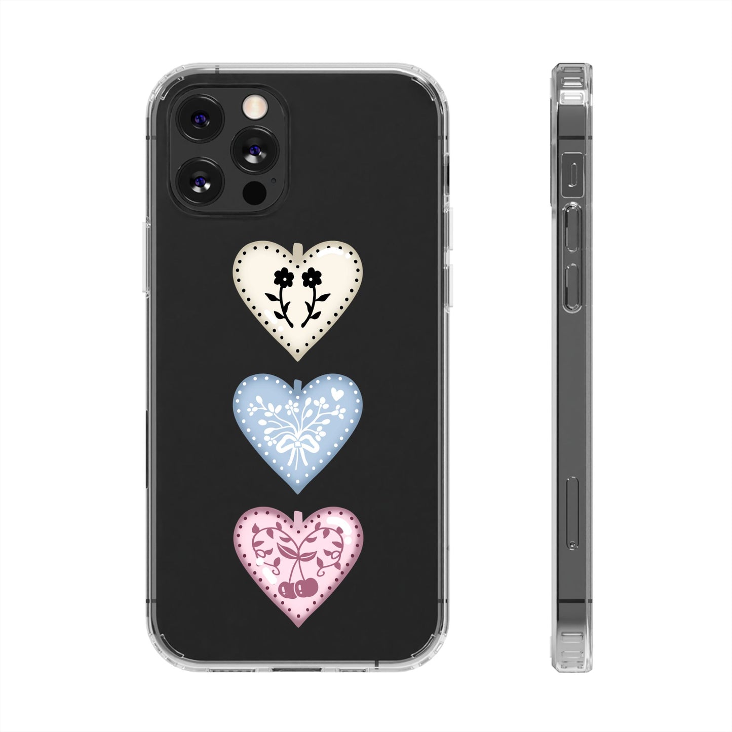 Porcelain locket phone case