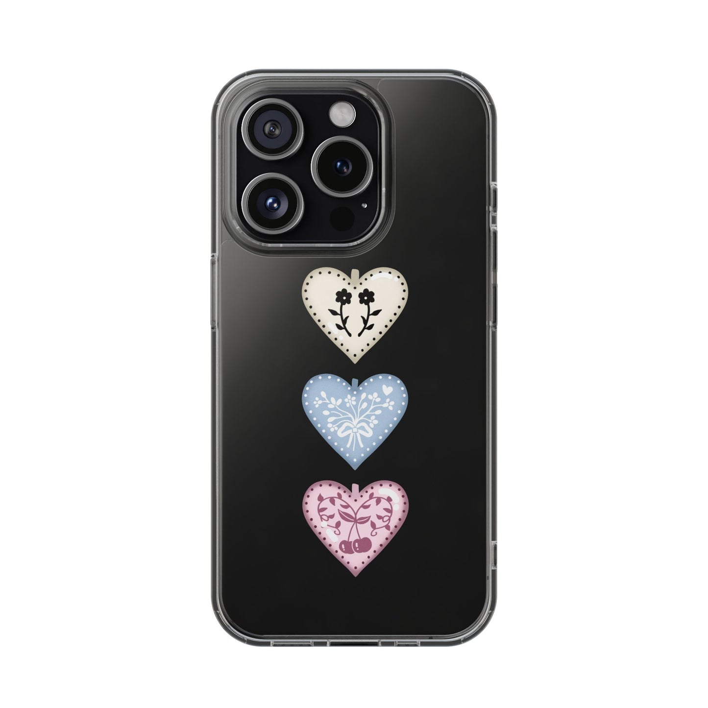 Porcelain locket phone case