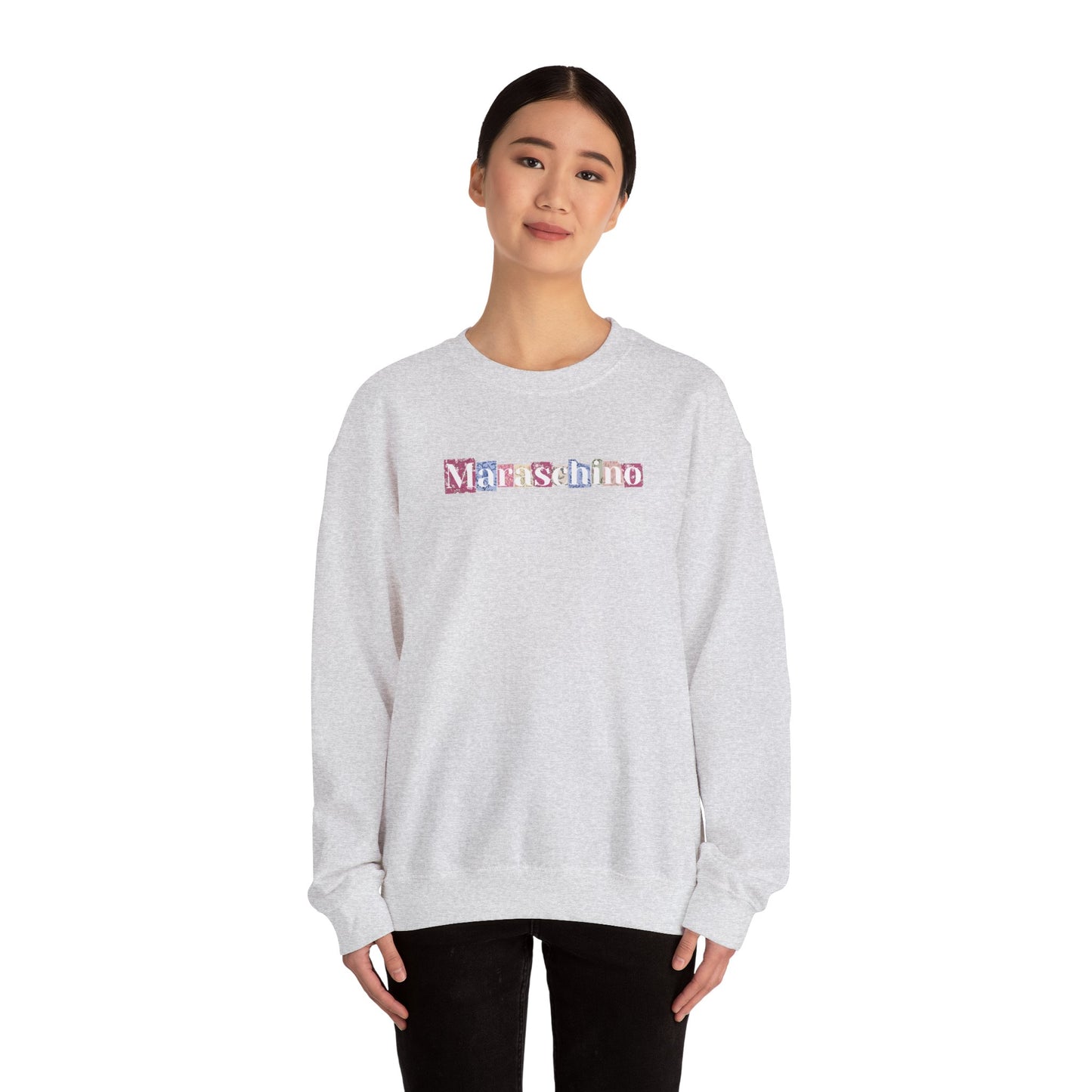 Maraschino Scrapbook Crewneck