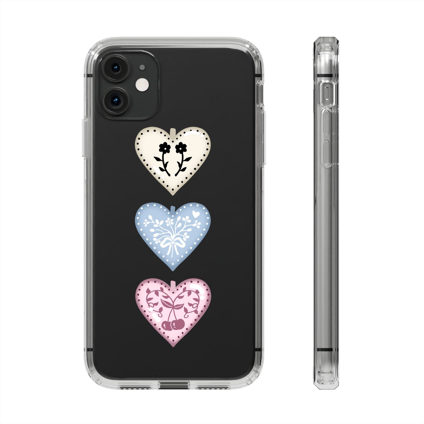 Porcelain locket phone case