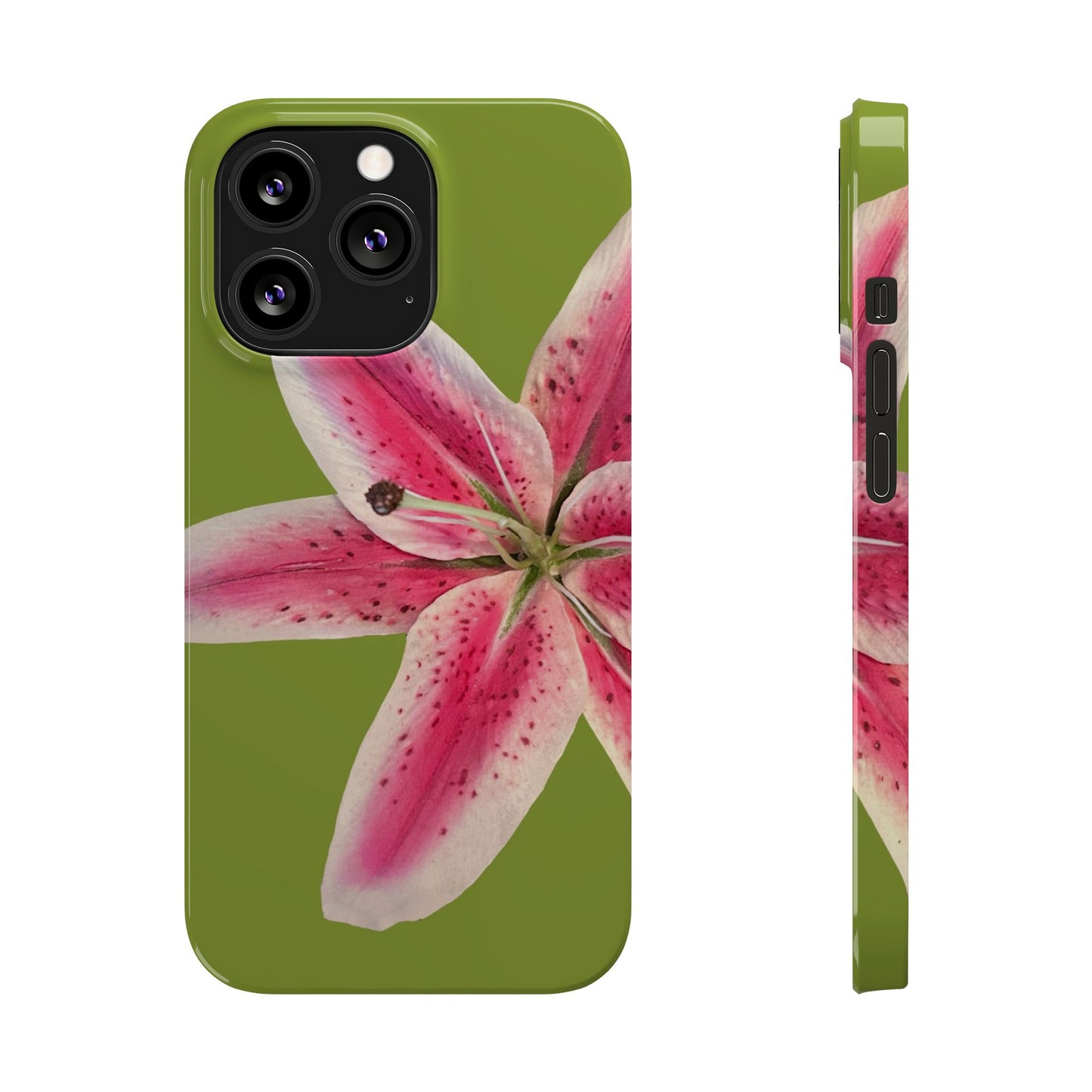 Green Lily Phone Case