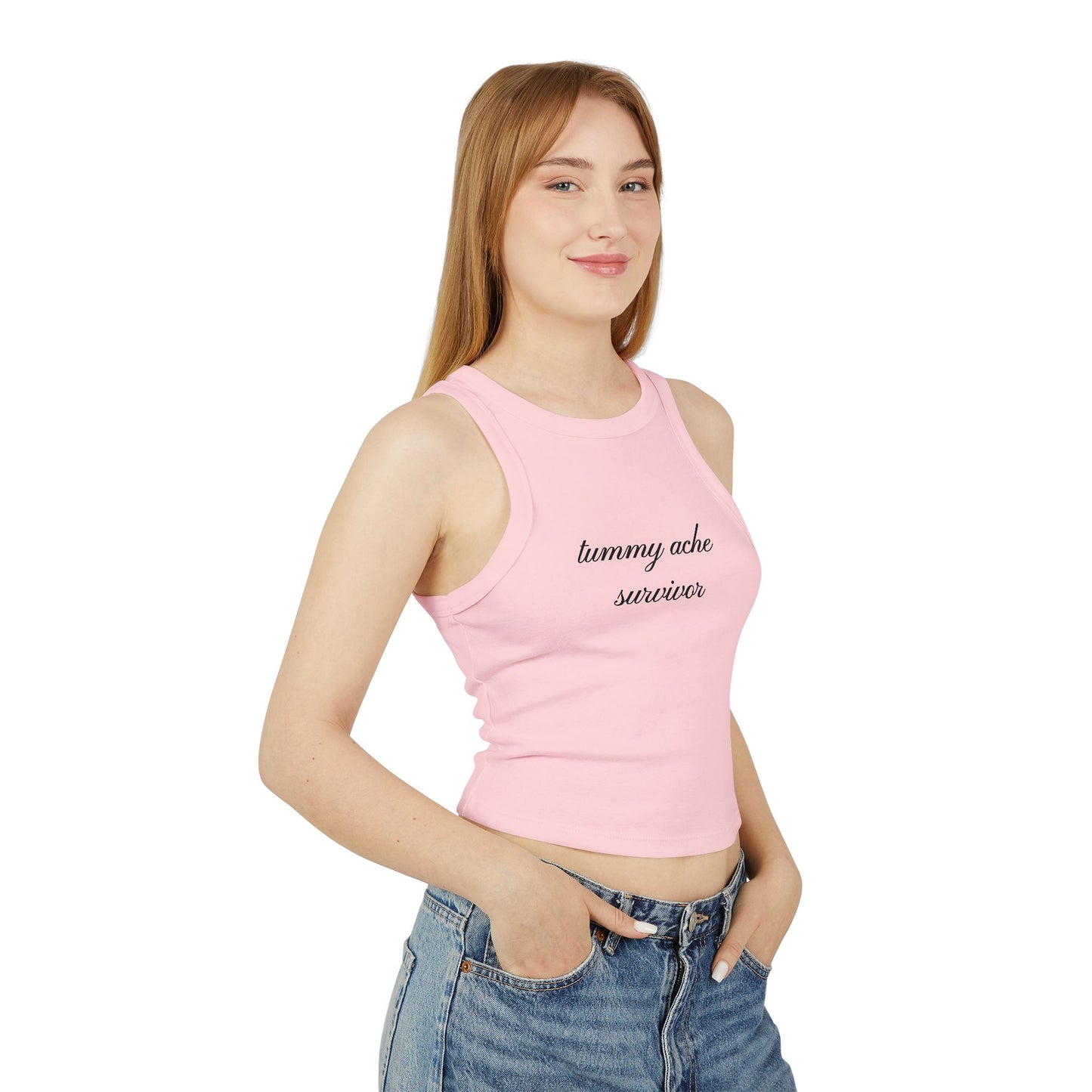 Tummy ache survivor tank top