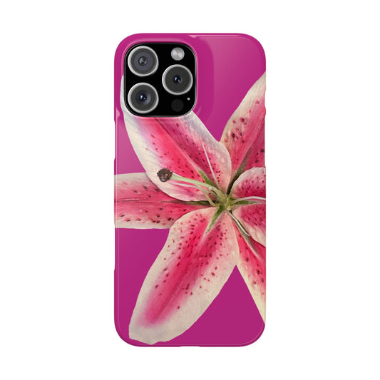 Pink Lily Phone Case