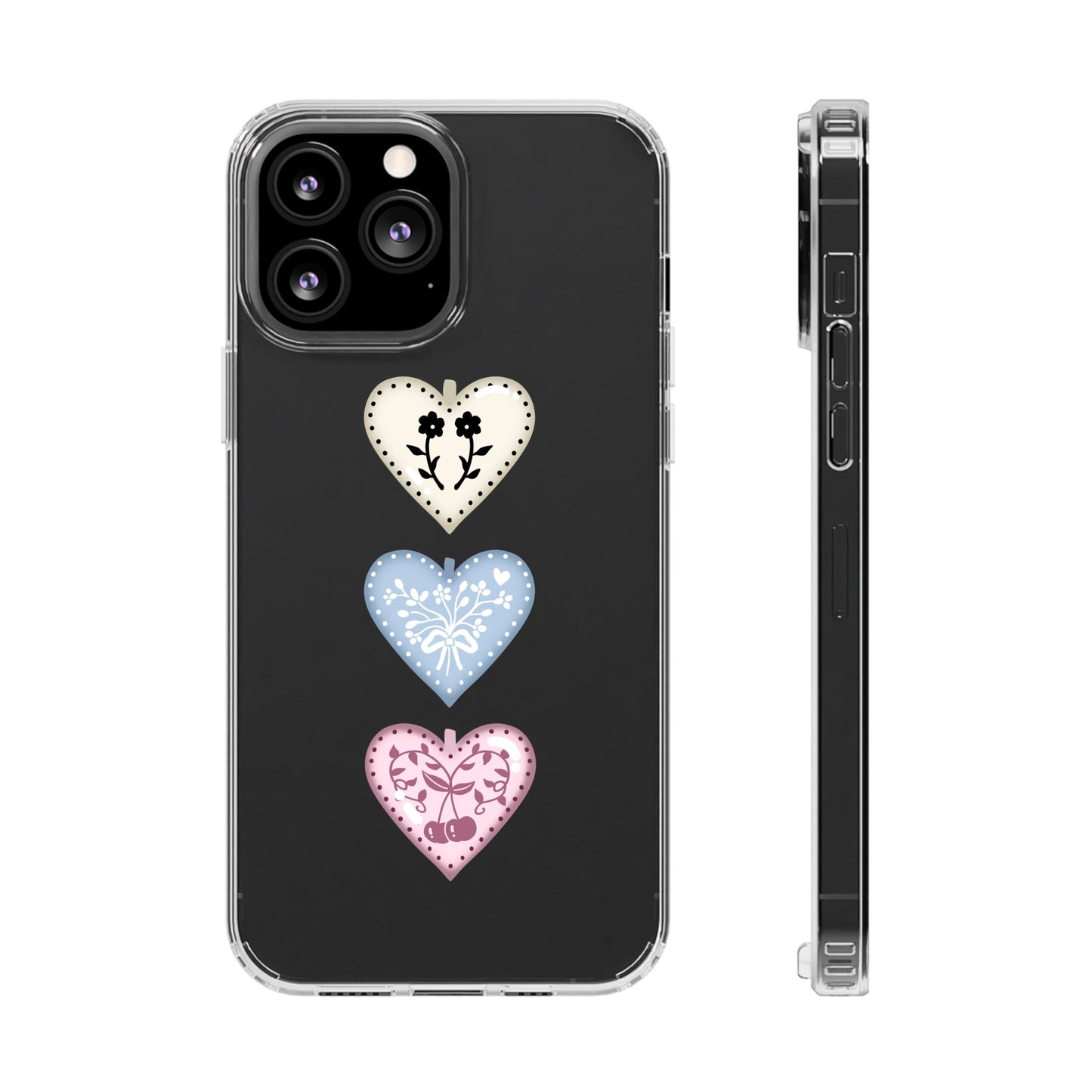 Porcelain locket phone case