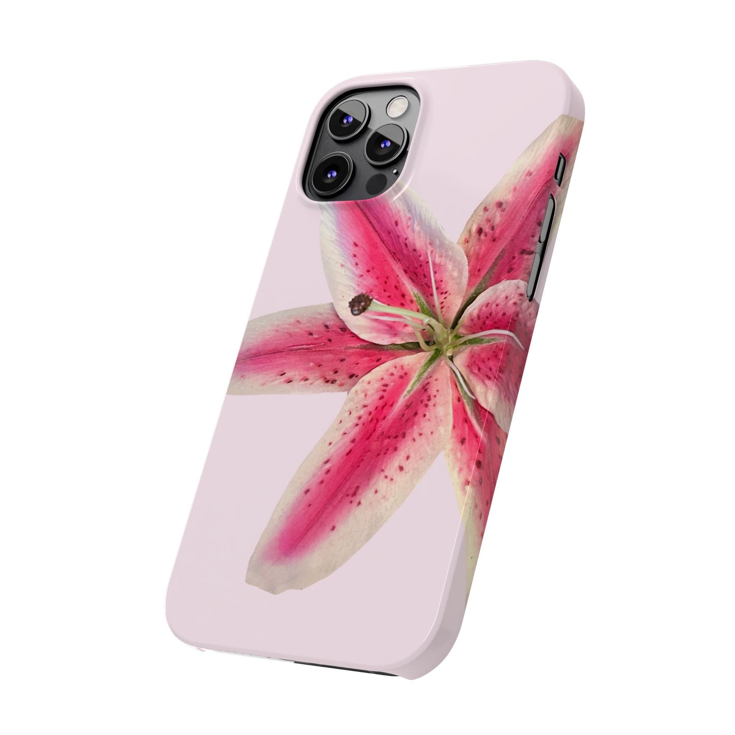 Light Pink Lily Phone Case