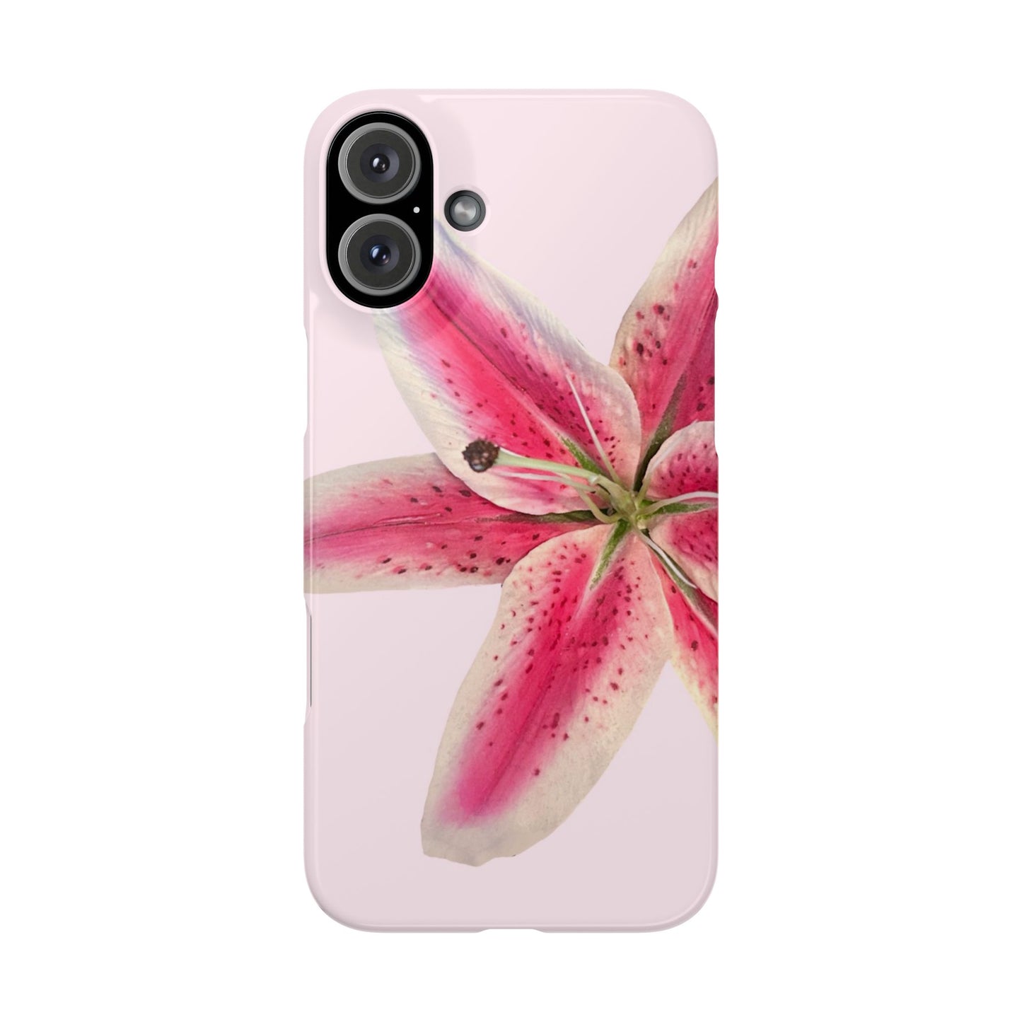 Light Pink Lily Phone Case