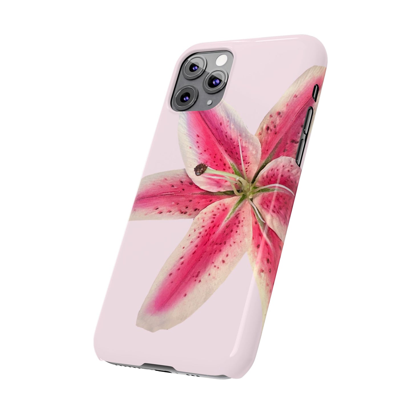 Light Pink Lily Phone Case