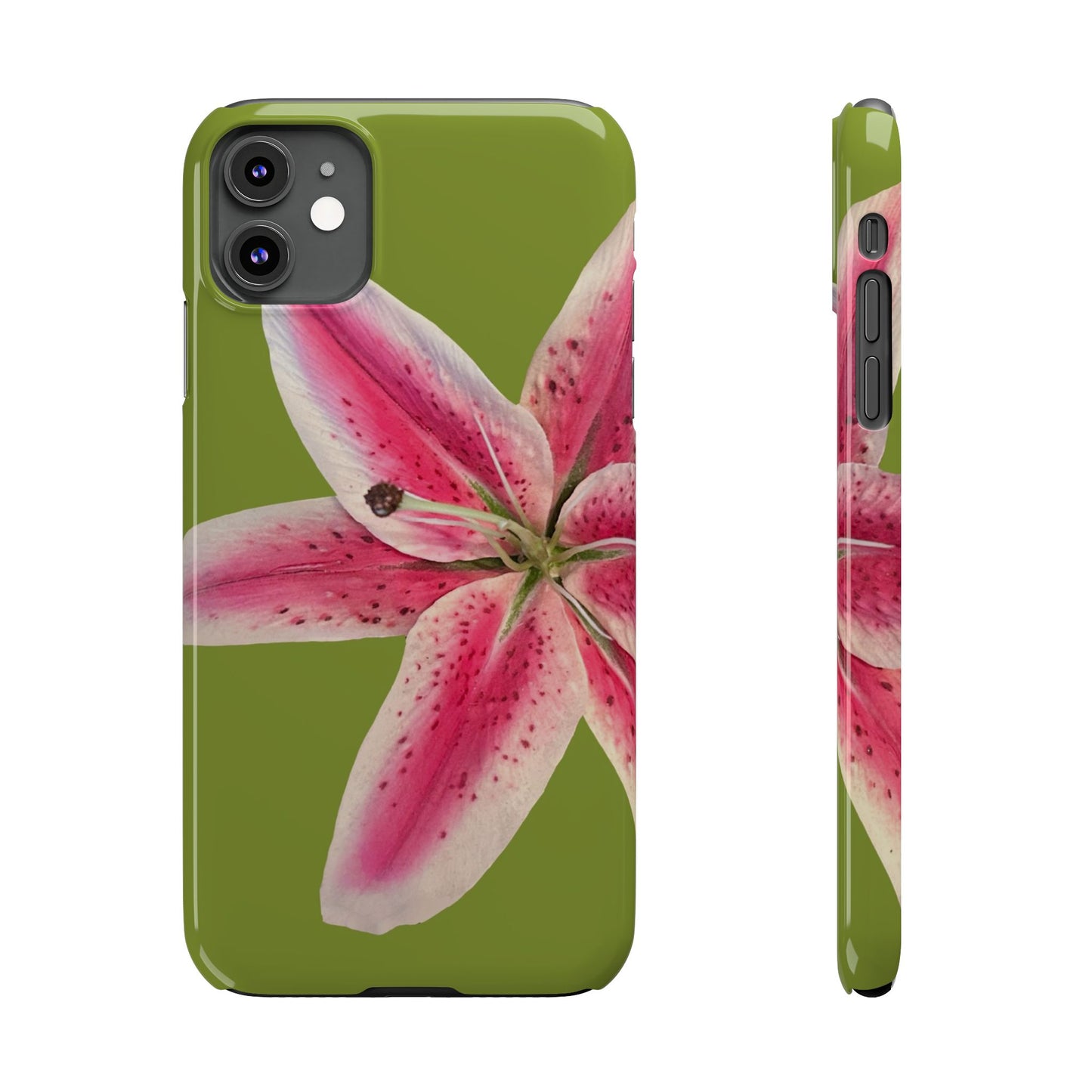 Green Lily Phone Case