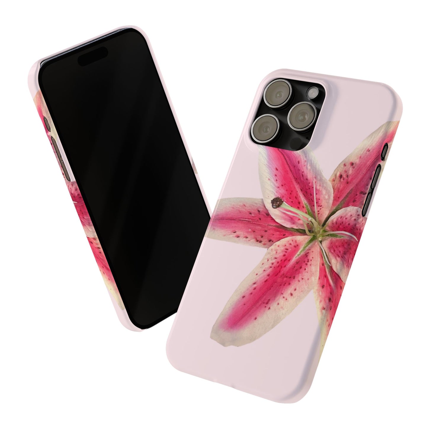 Light Pink Lily Phone Case