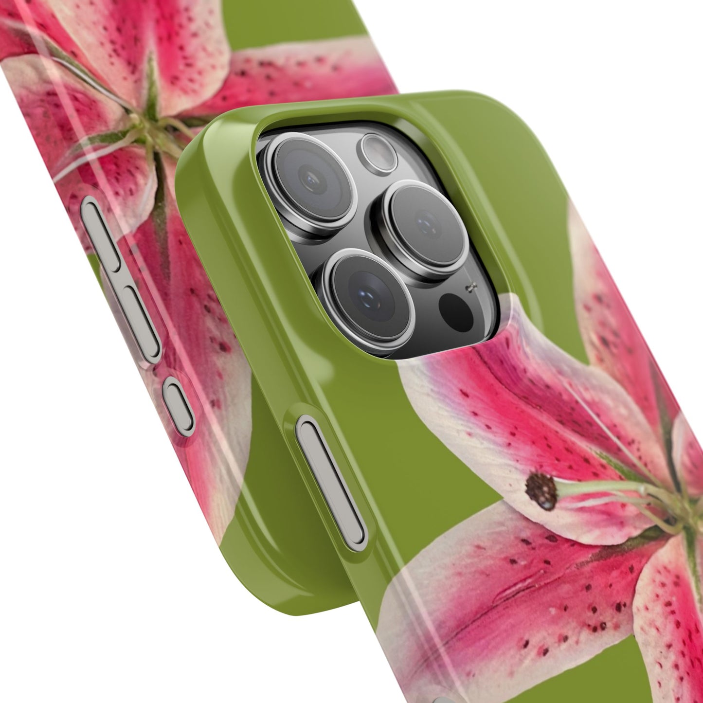 Green Lily Phone Case