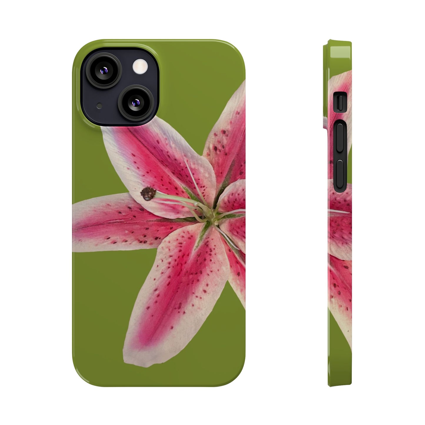 Green Lily Phone Case