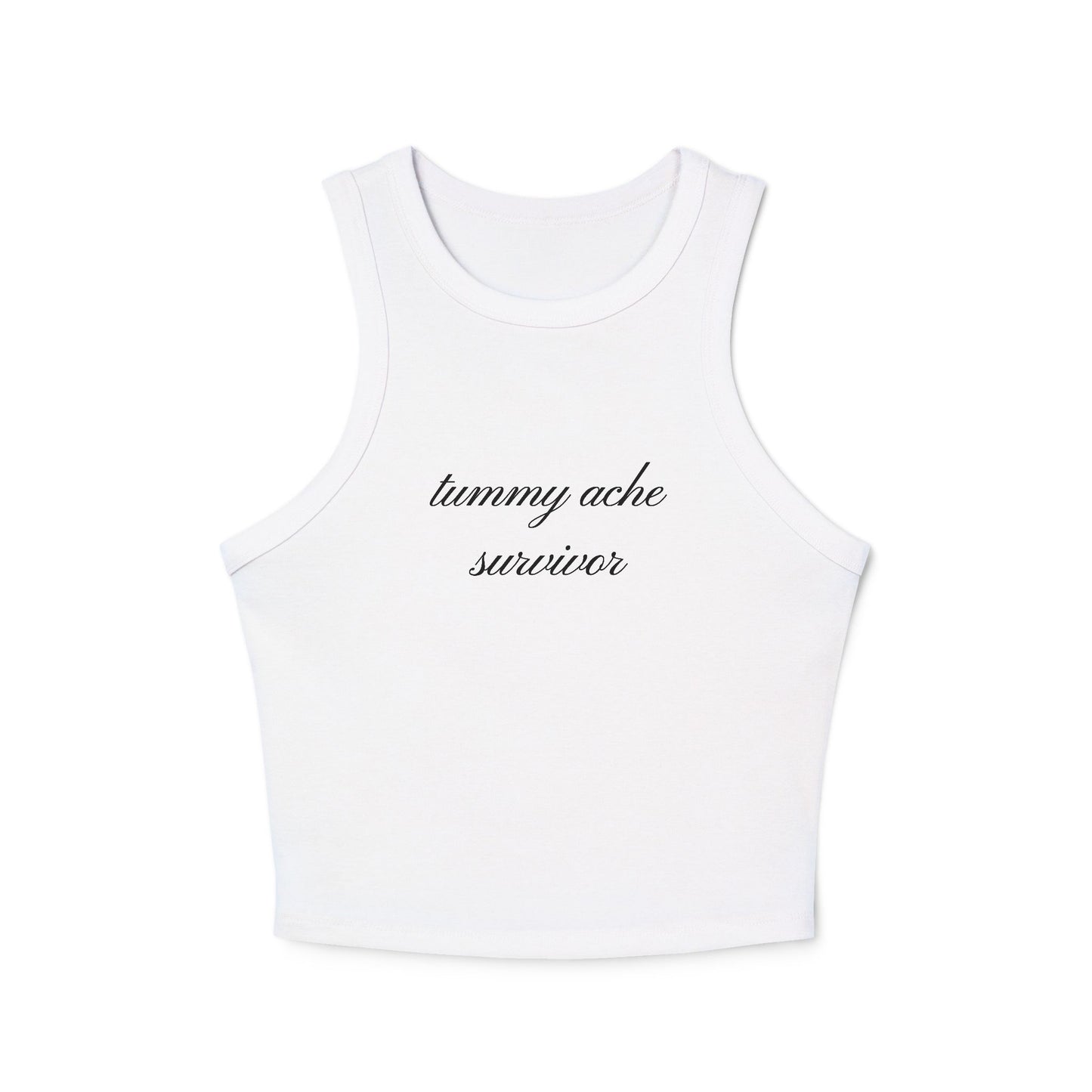 Tummy ache survivor tank top