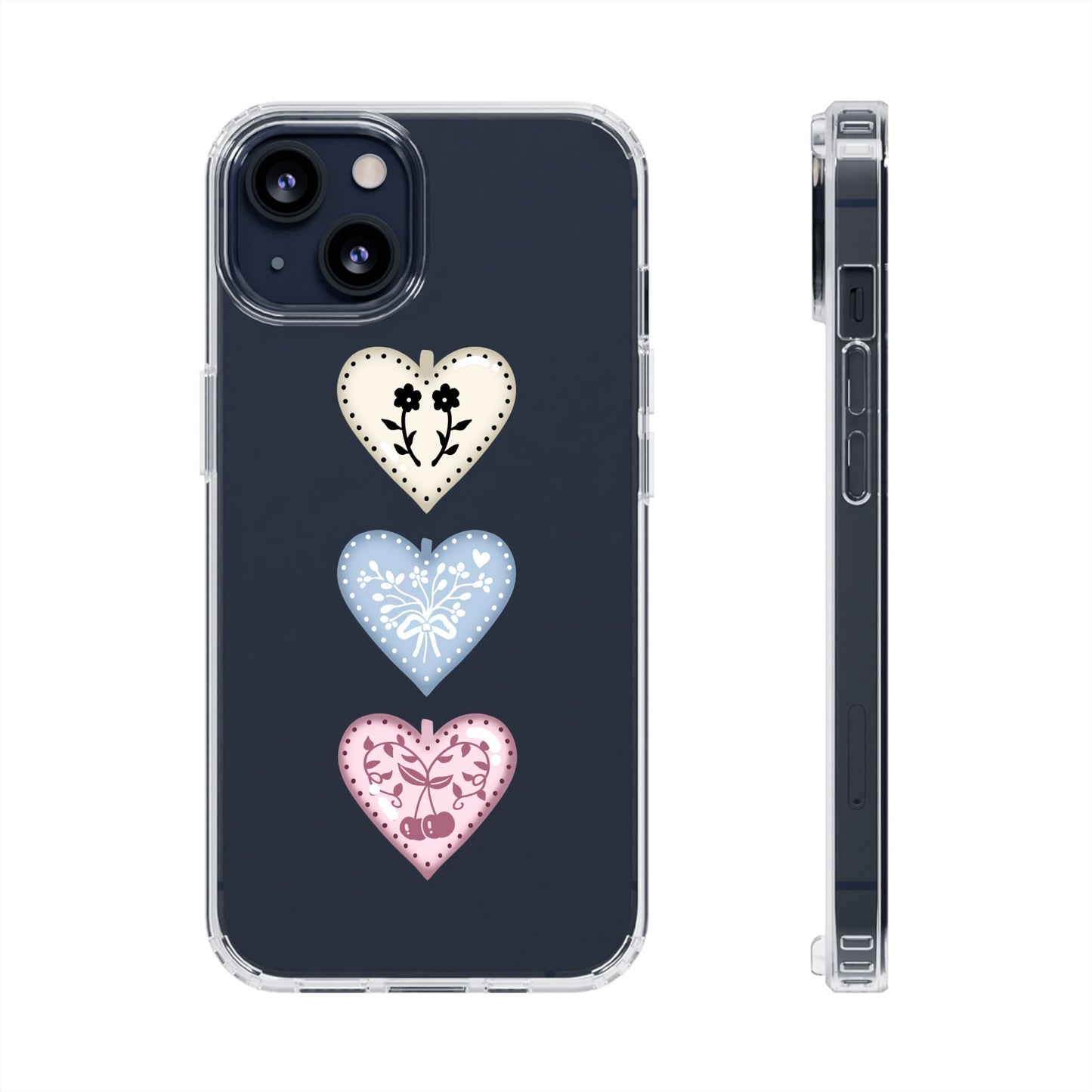 Porcelain locket phone case