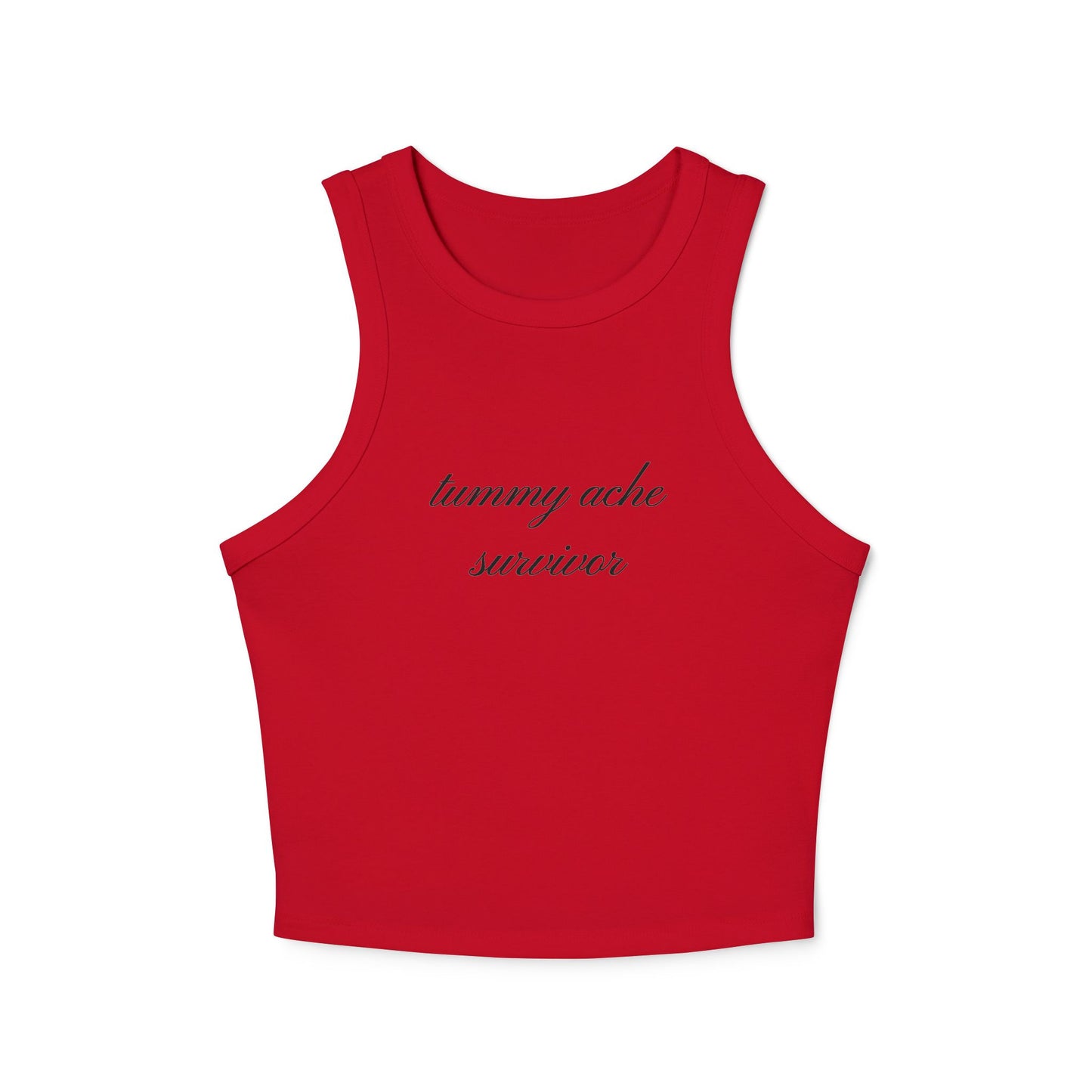 Tummy ache survivor tank top