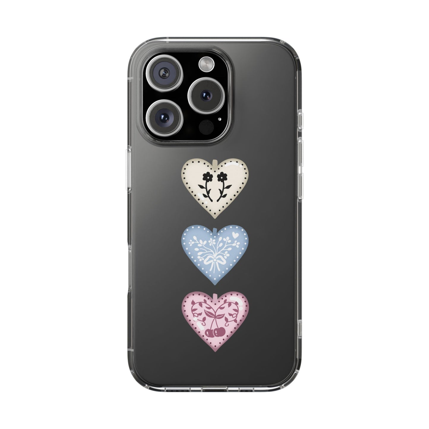 Porcelain locket phone case