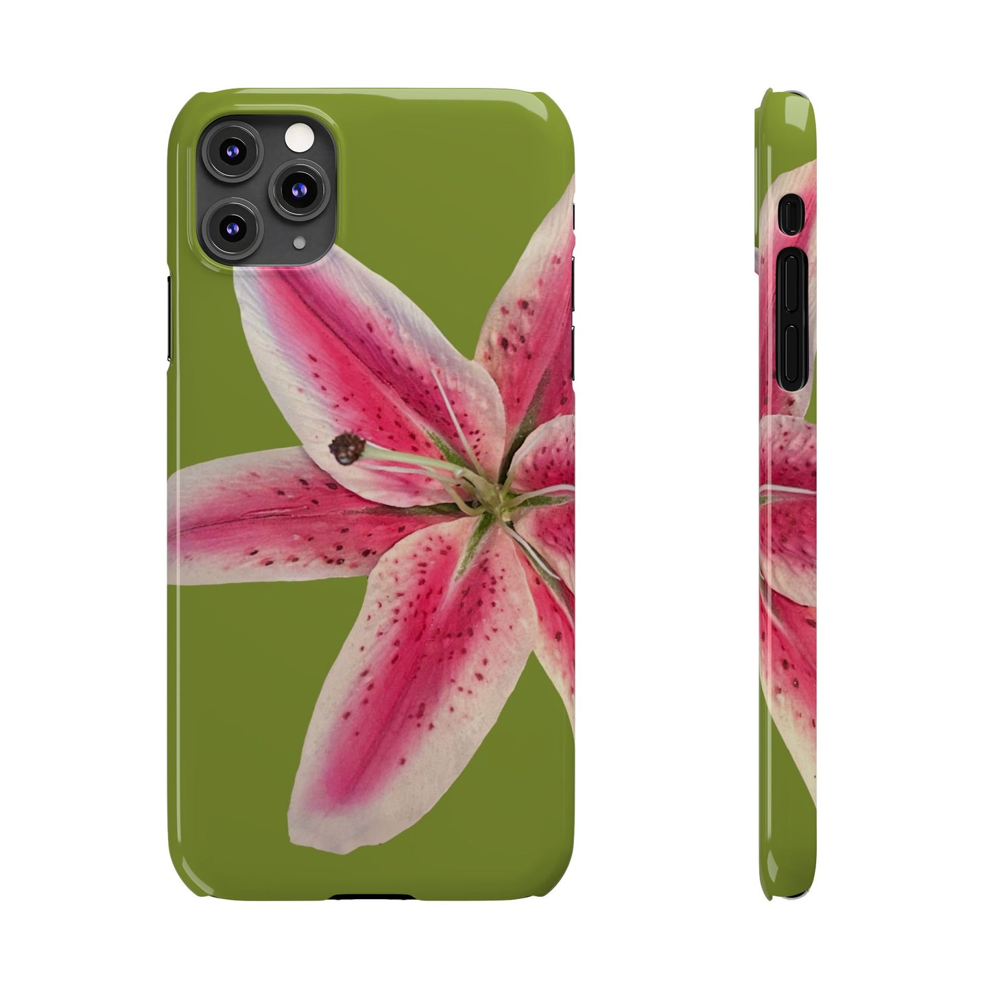 Green Lily Phone Case