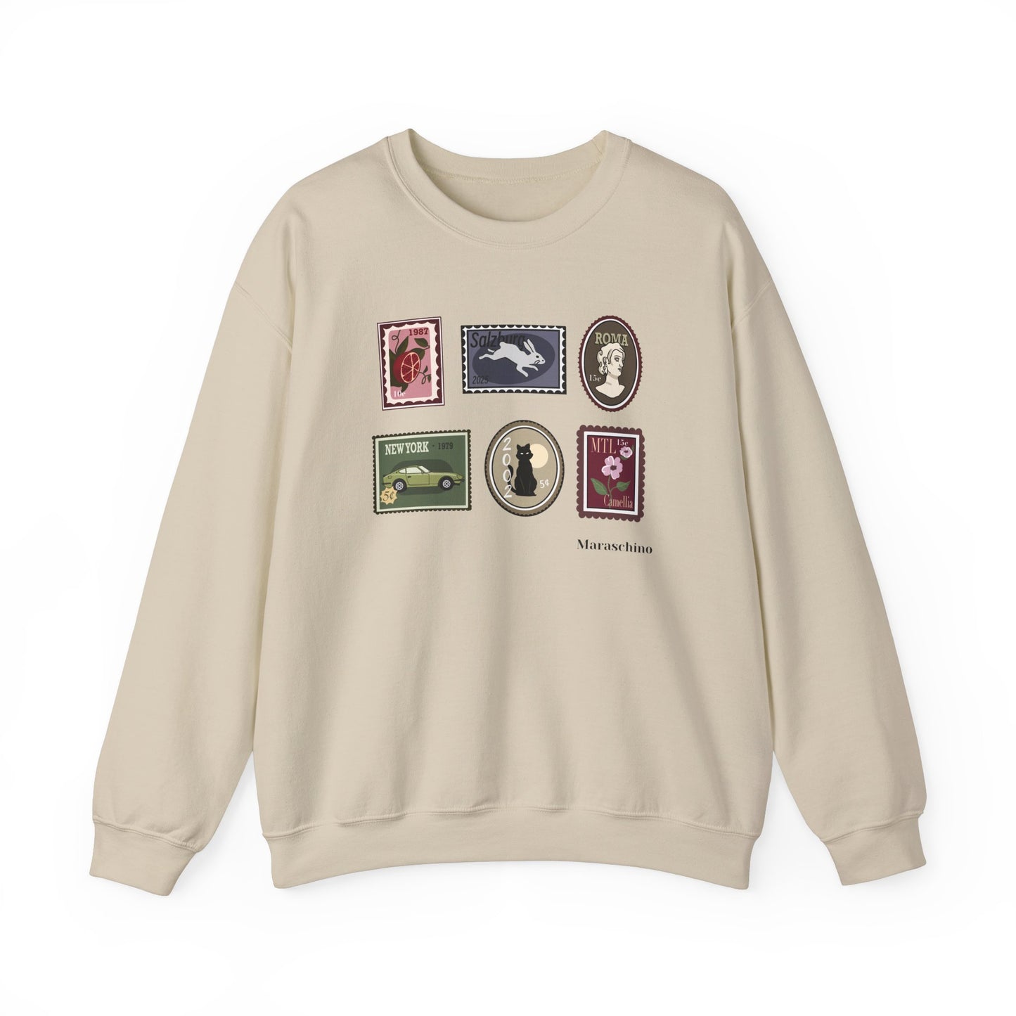 Night Stamps sweatshirt