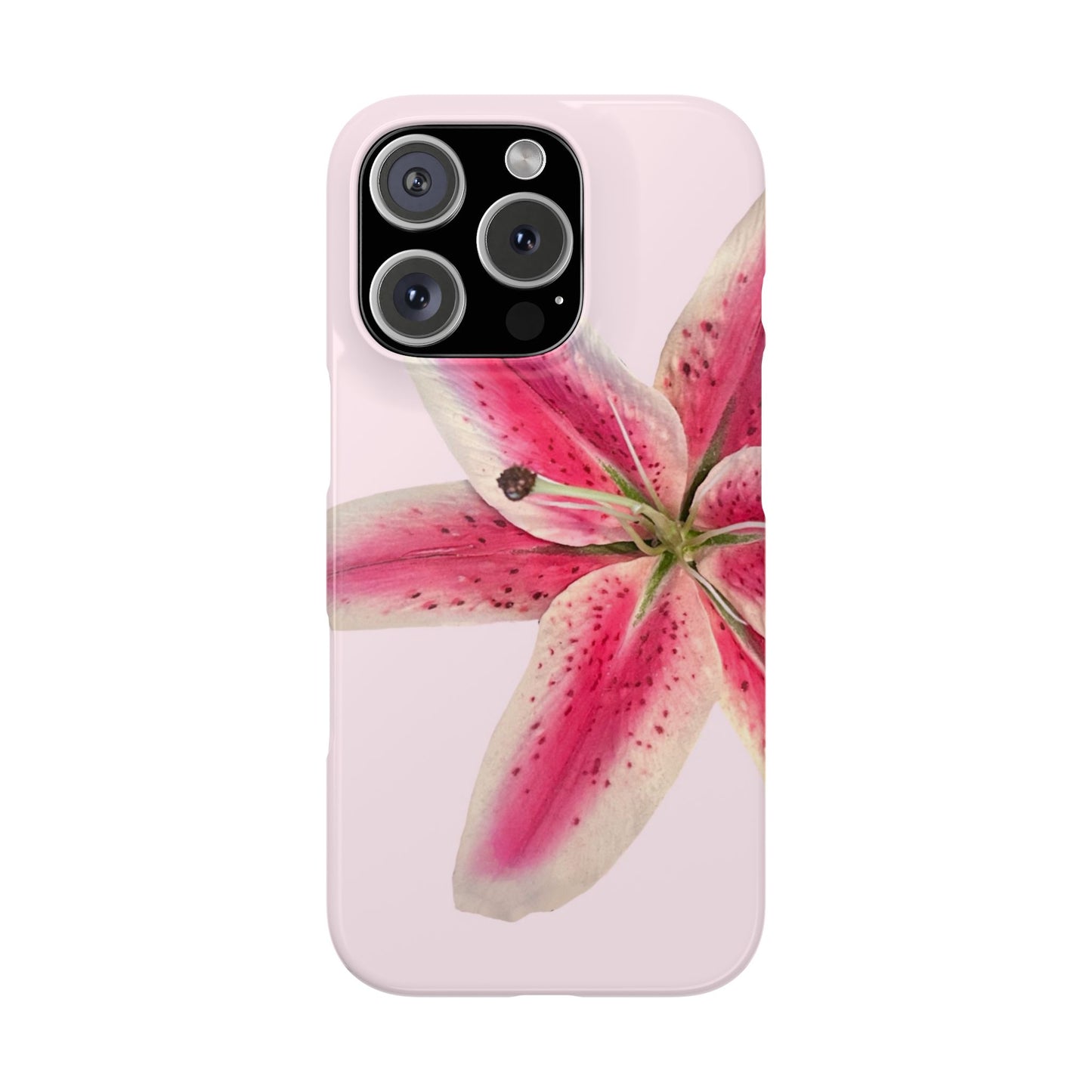 Light Pink Lily Phone Case