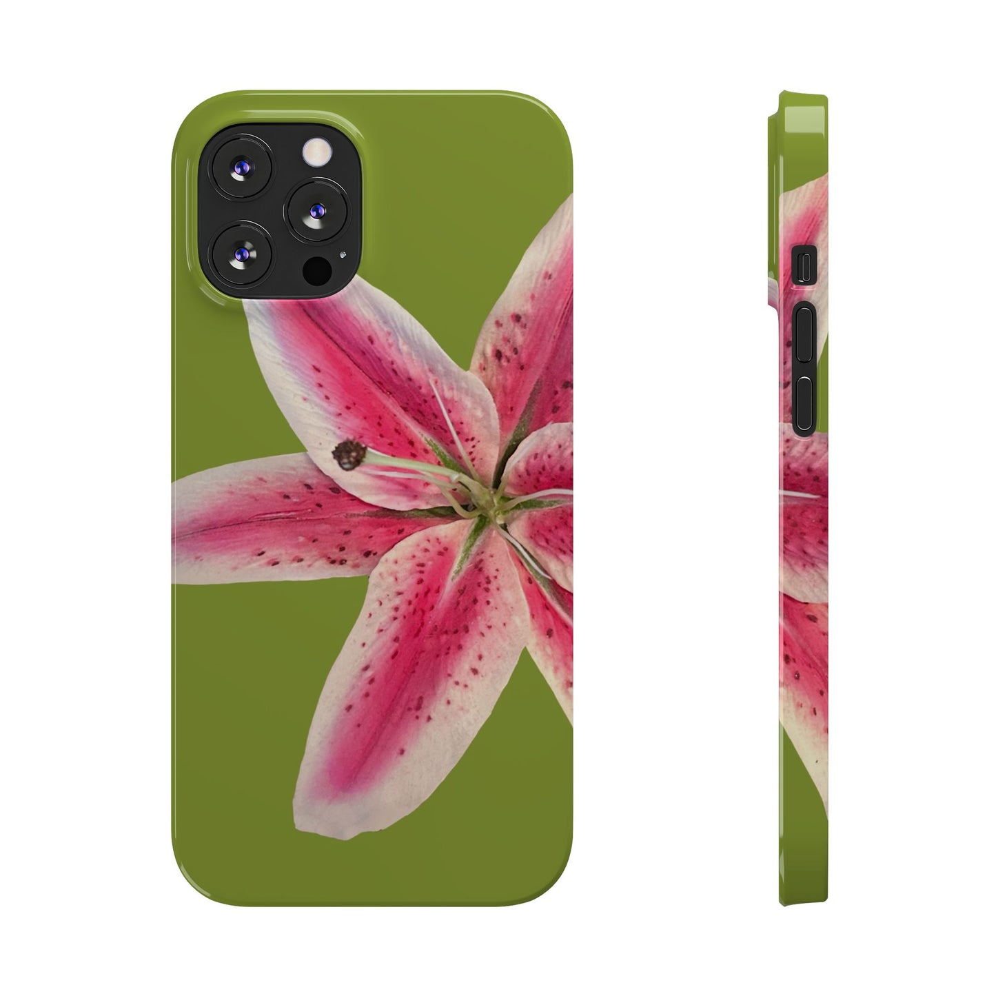 Green Lily Phone Case