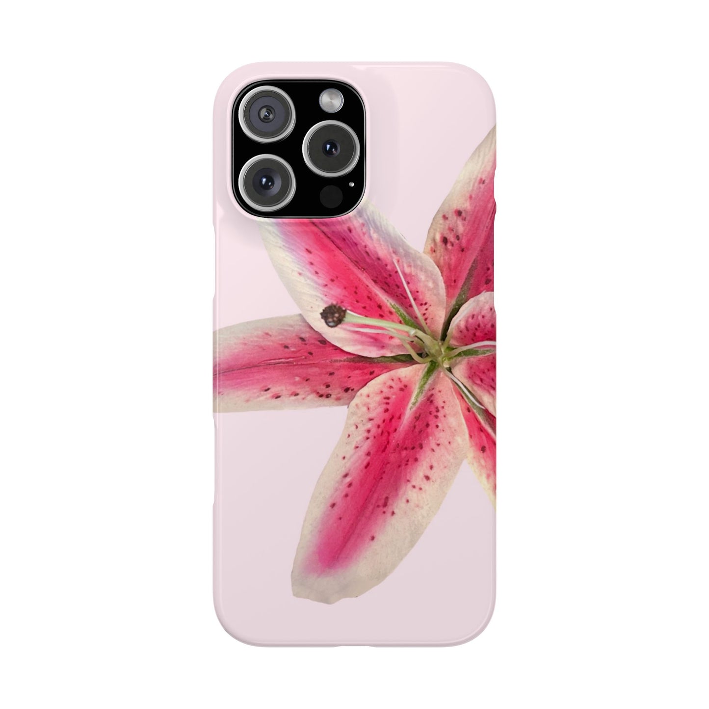 Light Pink Lily Phone Case
