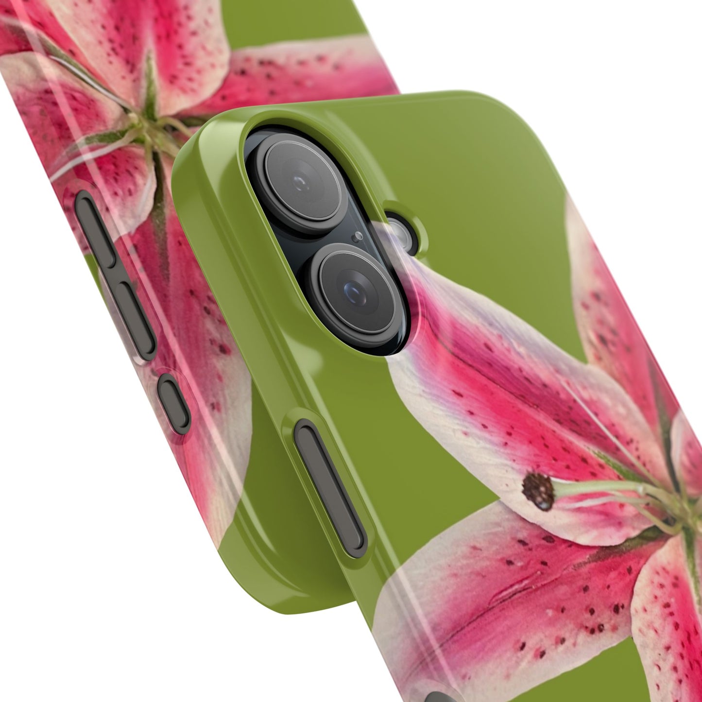 Green Lily Phone Case