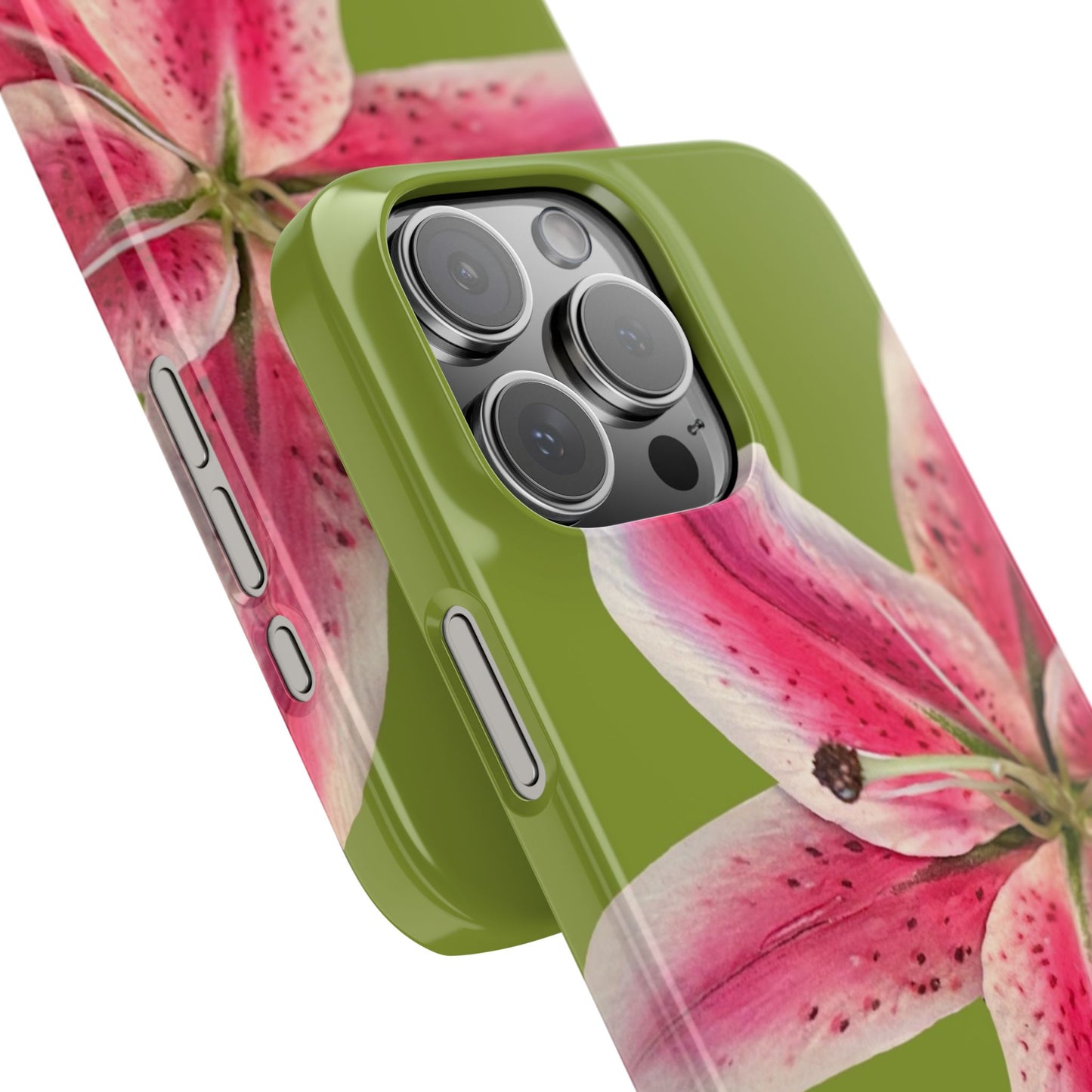 Green Lily Phone Case