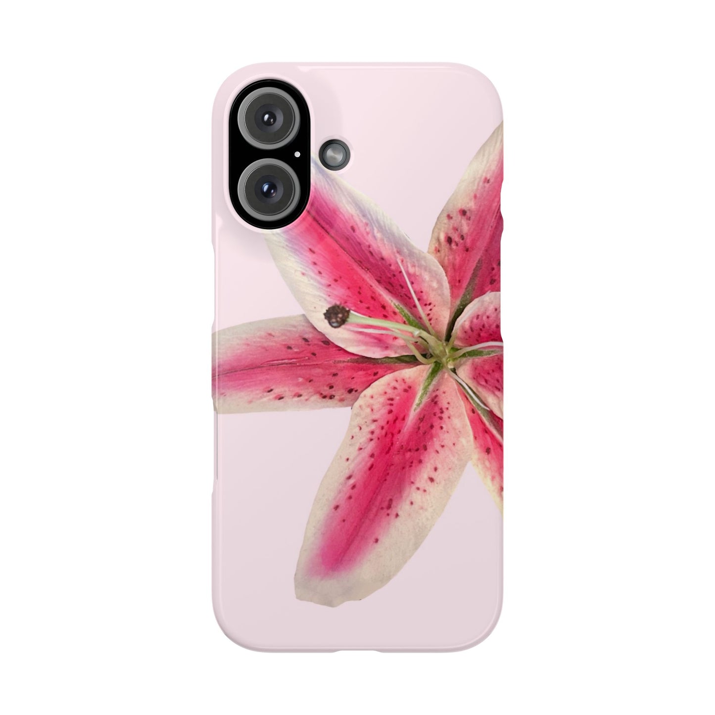 Light Pink Lily Phone Case