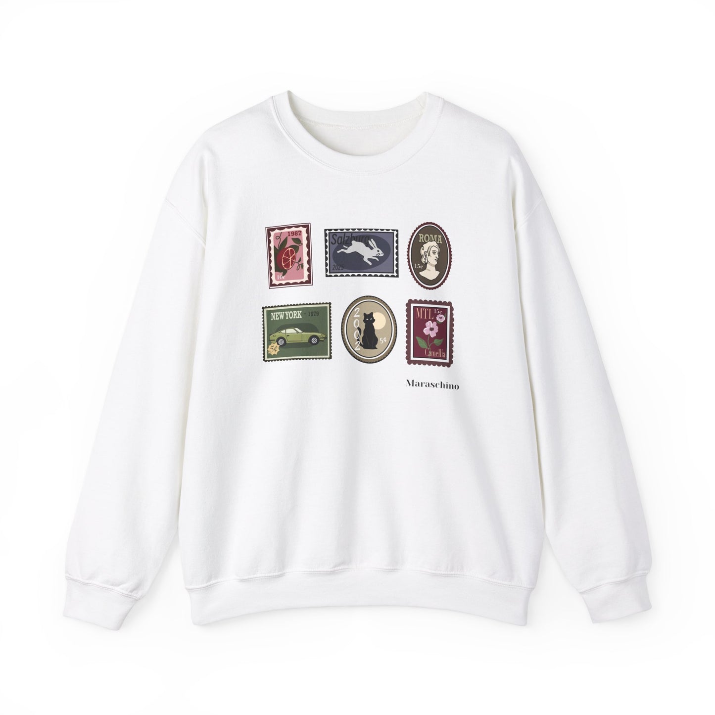 Night Stamps sweatshirt