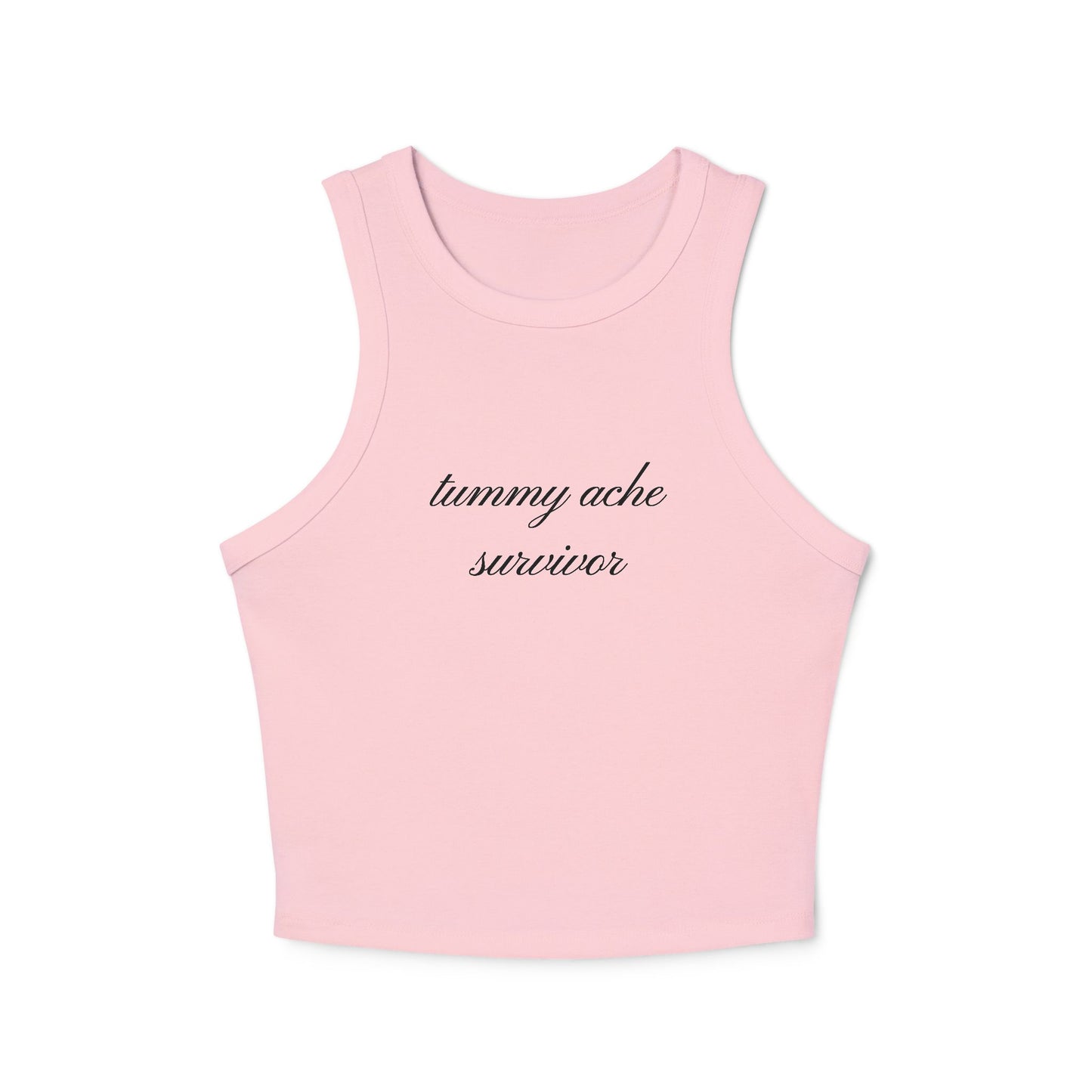 Tummy ache survivor tank top